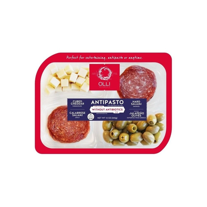 OLLI SALUMERIA Antipasto Cheddar & Jalapeo Olives