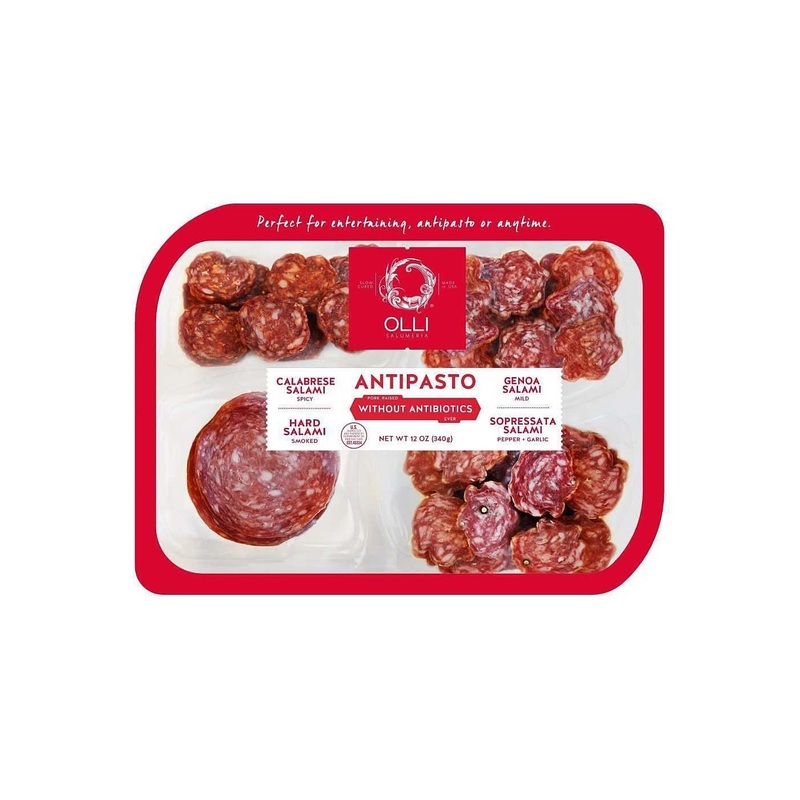 OLLI SALUMERIA Calabrese Genoa Hard Salami Sopressata Tray