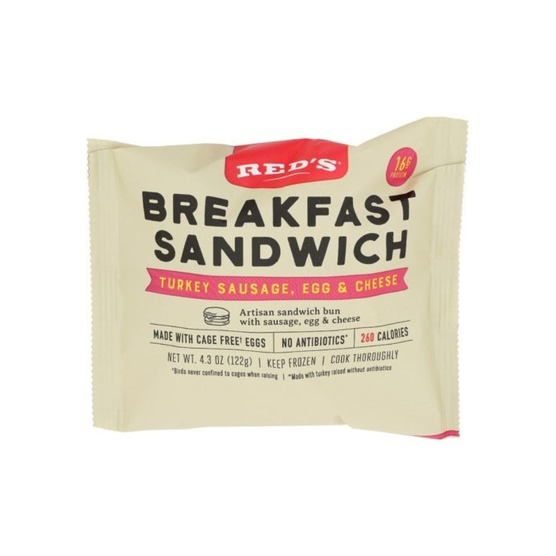 REDS Turkey Sausage Egg'Wich
