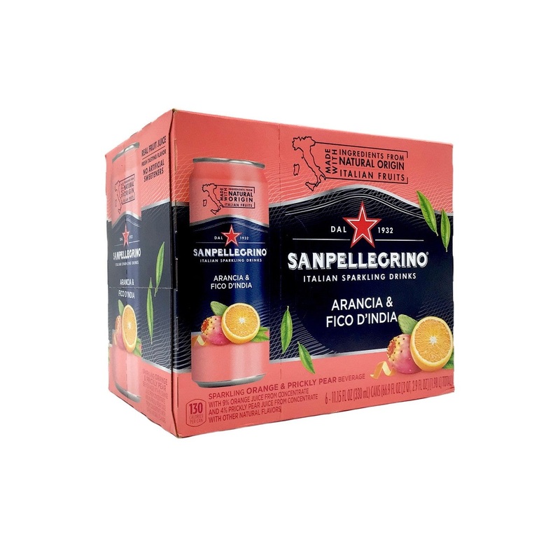 SAN PELLEGRINO Arancia & Fico d'India 6pk