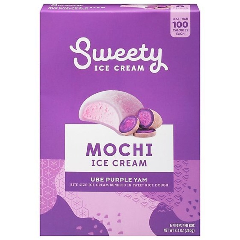 SWEETY Ube Mochi Ice Cream