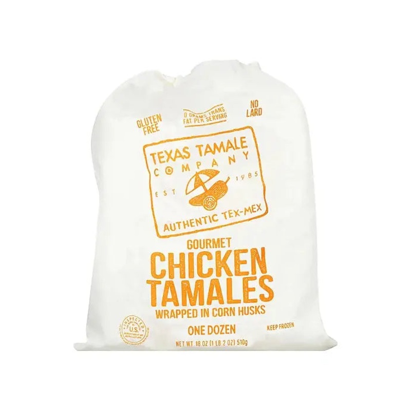 TEXAS LONE STAR TAMALE Gourmet Chicken Tamales