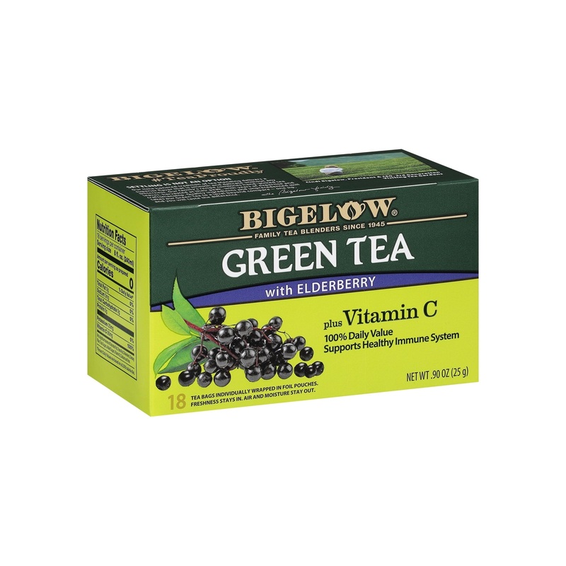 BIGELOW Green Tea With Elderberry & Vitamin C