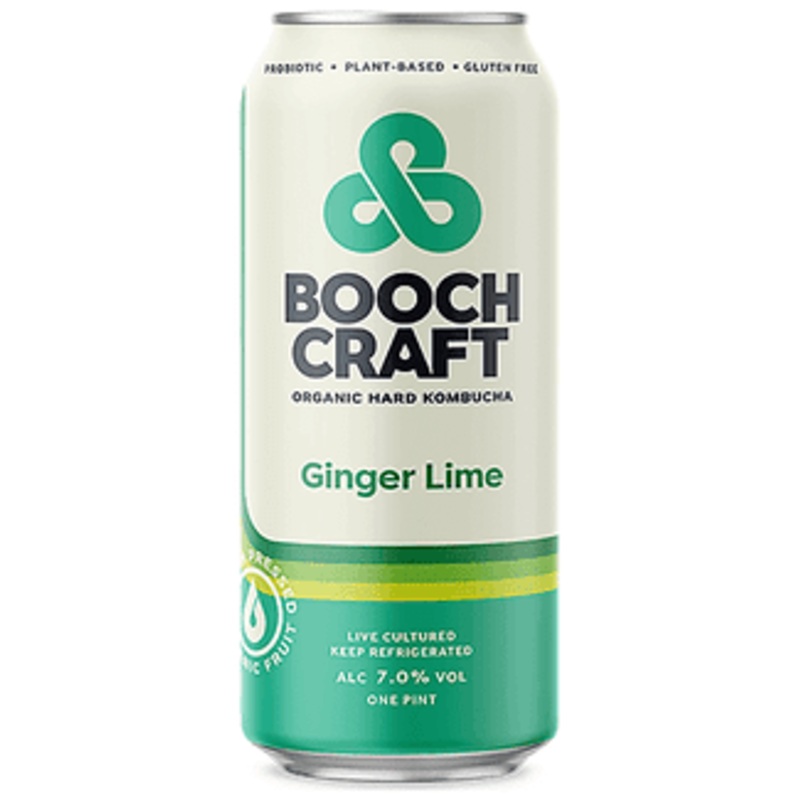 BOOCHCRAFT Kombucha Ginger Lime