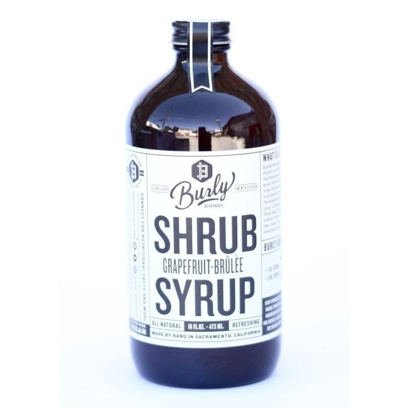 BURLY Grapefruit Brle Shrub Syrup