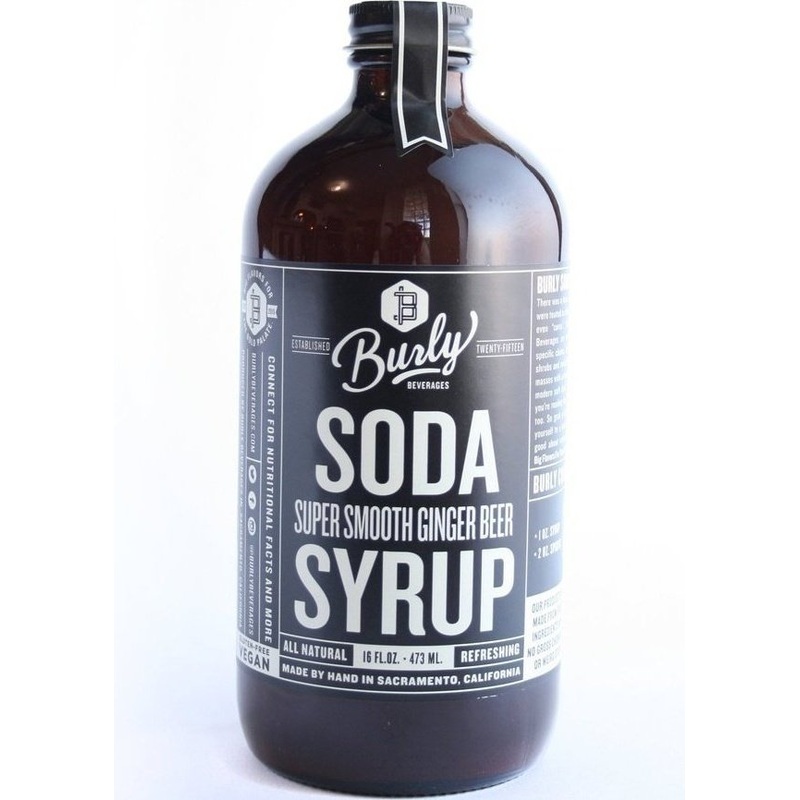 BURLY Super Smooth Ginger Beer Syrup
