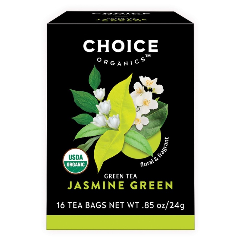 CHOICE TEA Organic Jasmine Green Tea