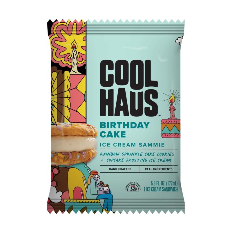 COOLHAUS Birthday Cake Ice Cream Sammie