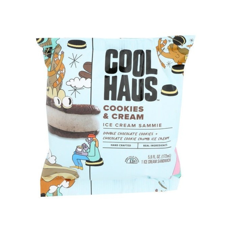 COOLHAUS Cookies & Cream Ice Cream Sammie