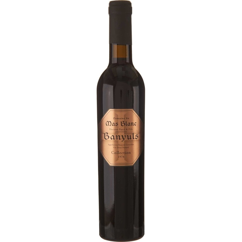 DOMAINE DU MAS BLANC Banyuls Collection 1978