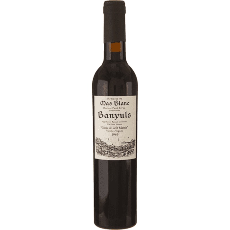 DOMAINE DU MAS Blanc Banyuls Cuvee St. Martin 1969 375ml