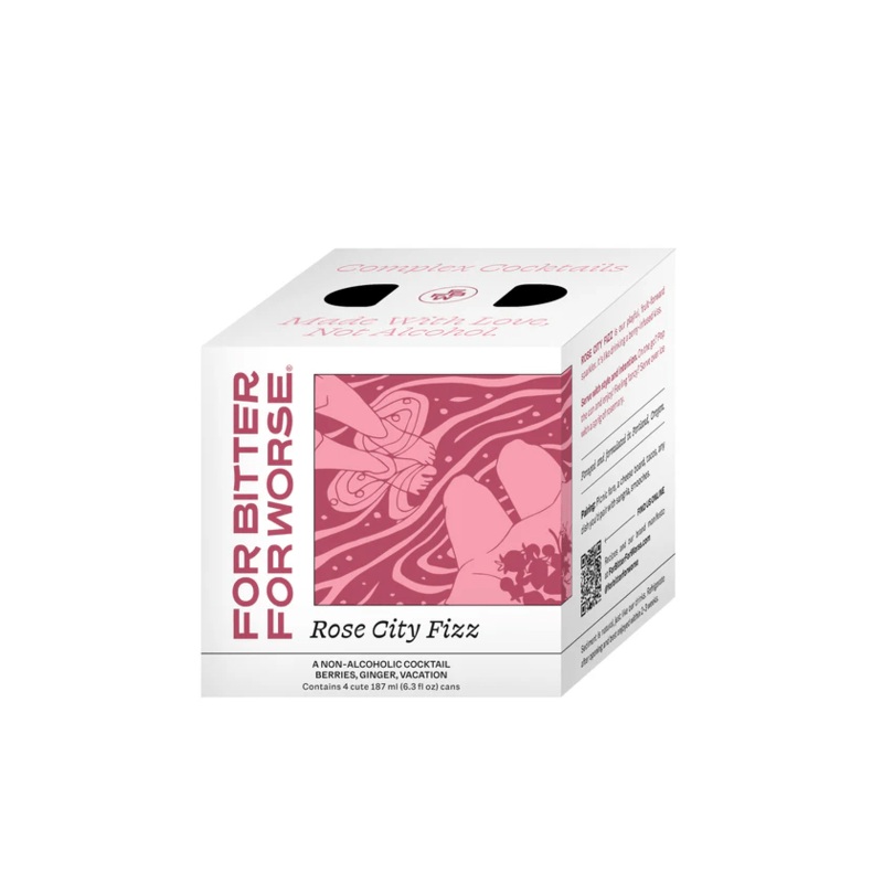 FOR BITTER FOR WORSE Rose City Fizz 4 Pack