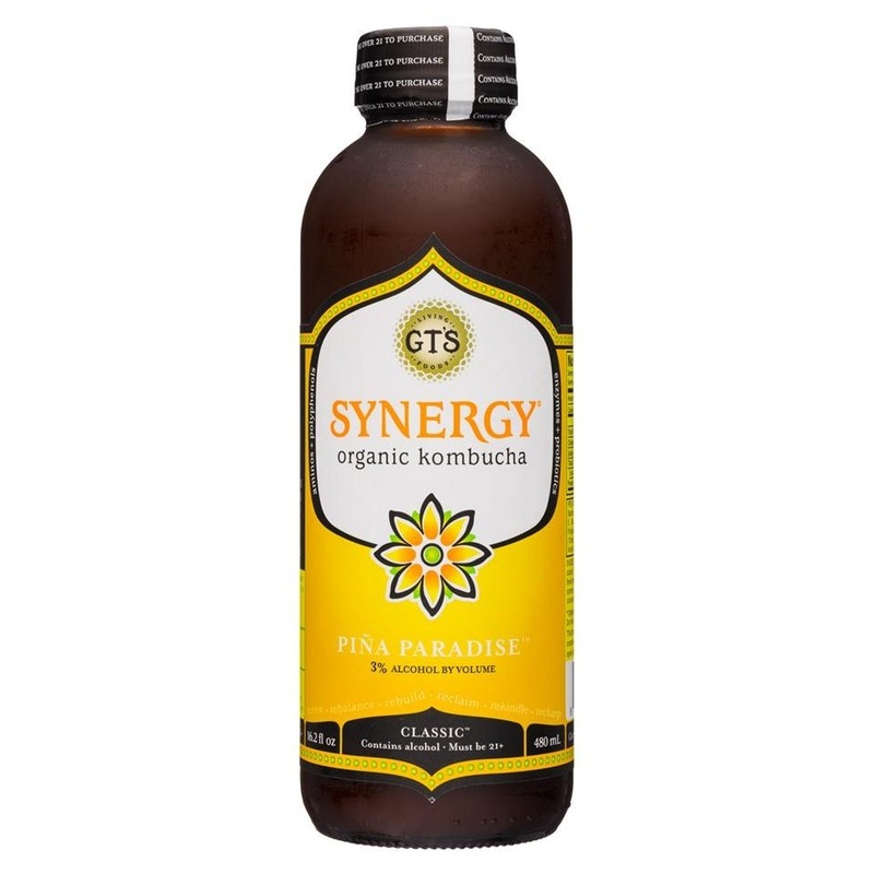 GT'S Over 21 Kombucha Pina Paradise