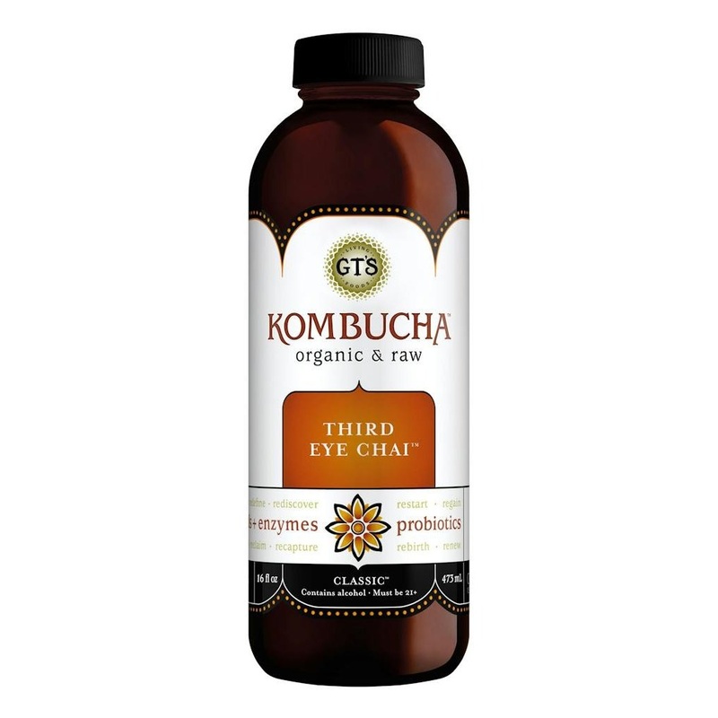 GT'S Over 21 Kombucha Third-Eye Chai