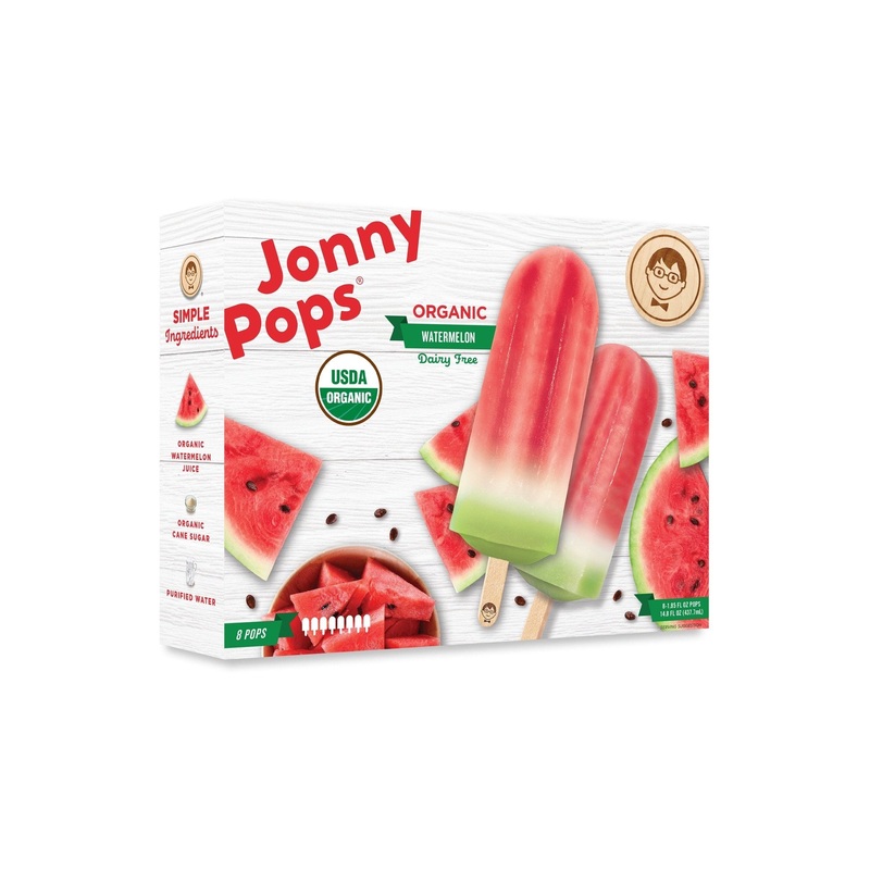 JONNYPOPS Watermelon Ice Cream Pops