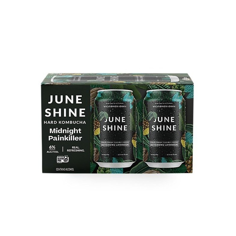 JUNESHINE Midnight Painkiller Hard Kombucha 6pk