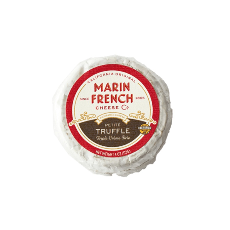 MARIN FRENCH CHEESE Petite Truffle Triple Cream Brie Cheese