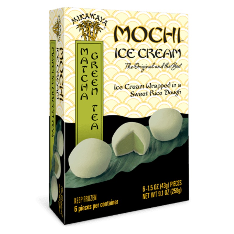 MIKAWAYA Matcha Green Tea Mochi Ice Cream