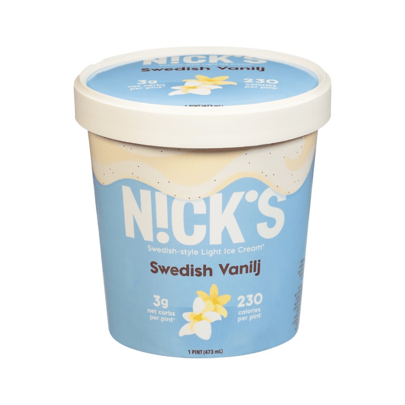 NICK'S Swedish-Style Vanilla Ice Cream