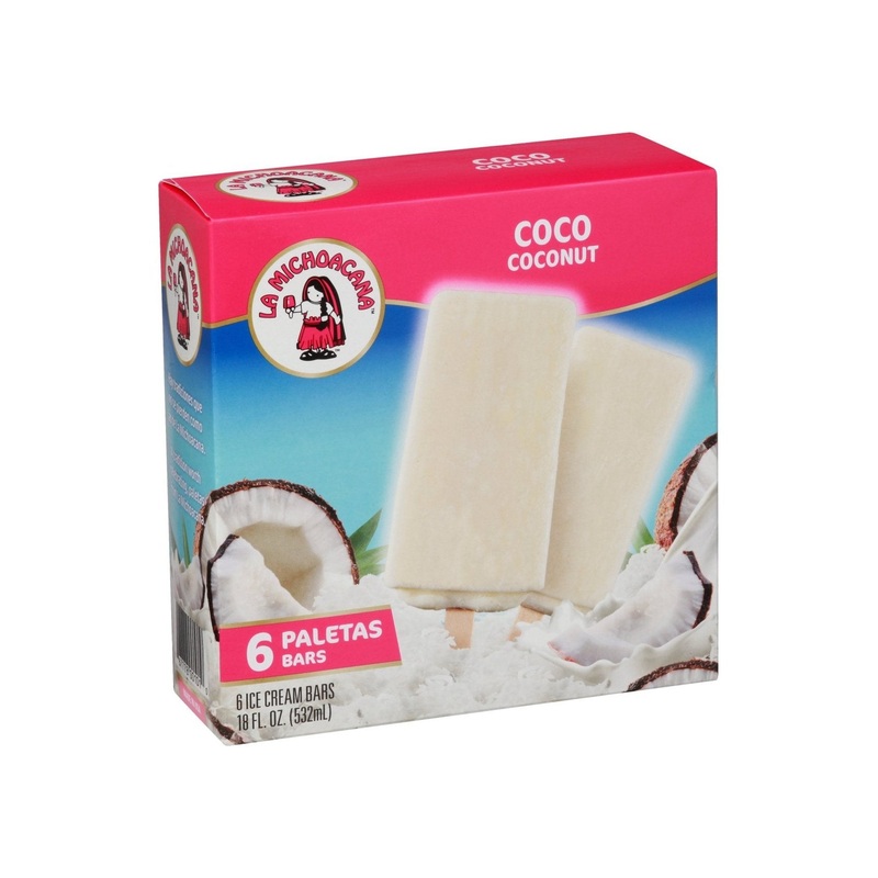 PALETERIA LA MICHOACANA Coconut Ice Cream Bars