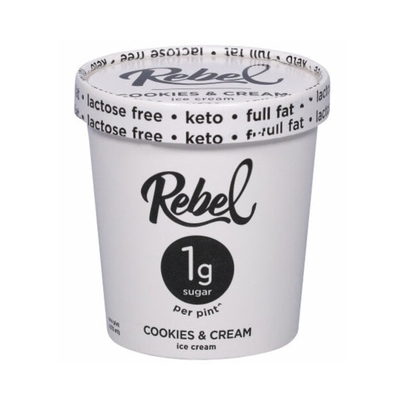 REBEL Cookies N' Cream Ice Cream