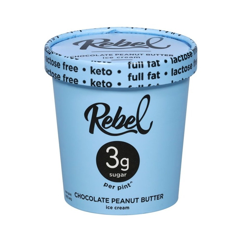 REBEL ICE CREAM Chocolate Peanut Butter