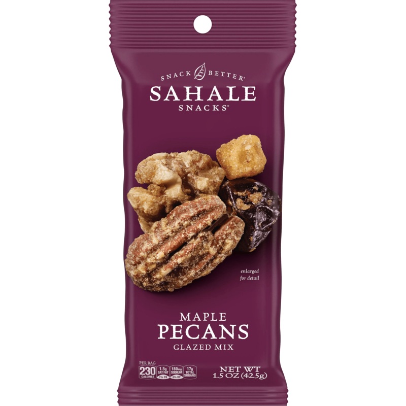 SAHALE SNACKS Maple Pecans Glazed Mix 1.5oz
