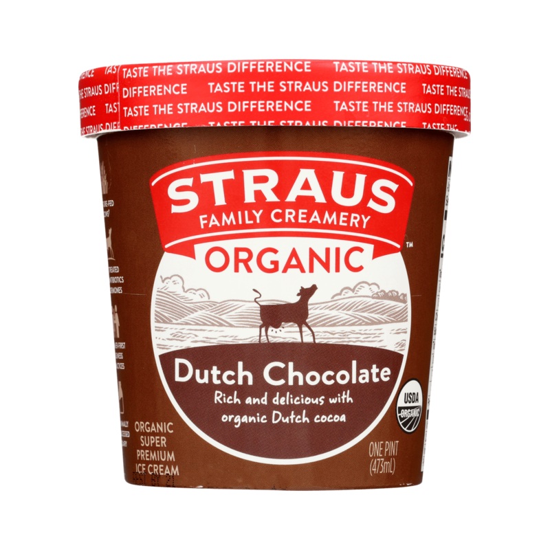 STRAUS Original Dutch Chocolate Ice Cream