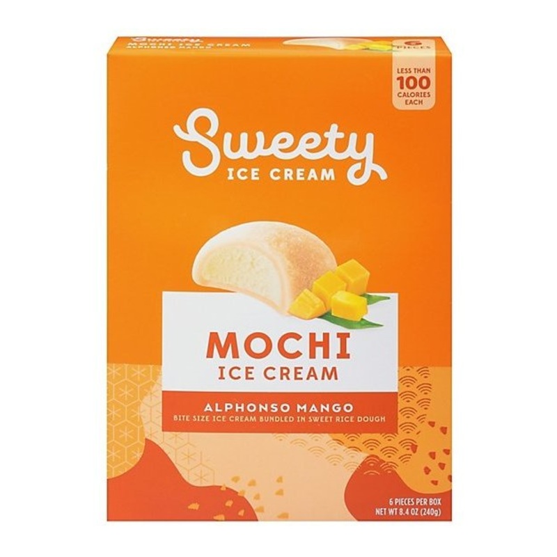 SWEETY Alphonso Mango Mochi Ice Cream