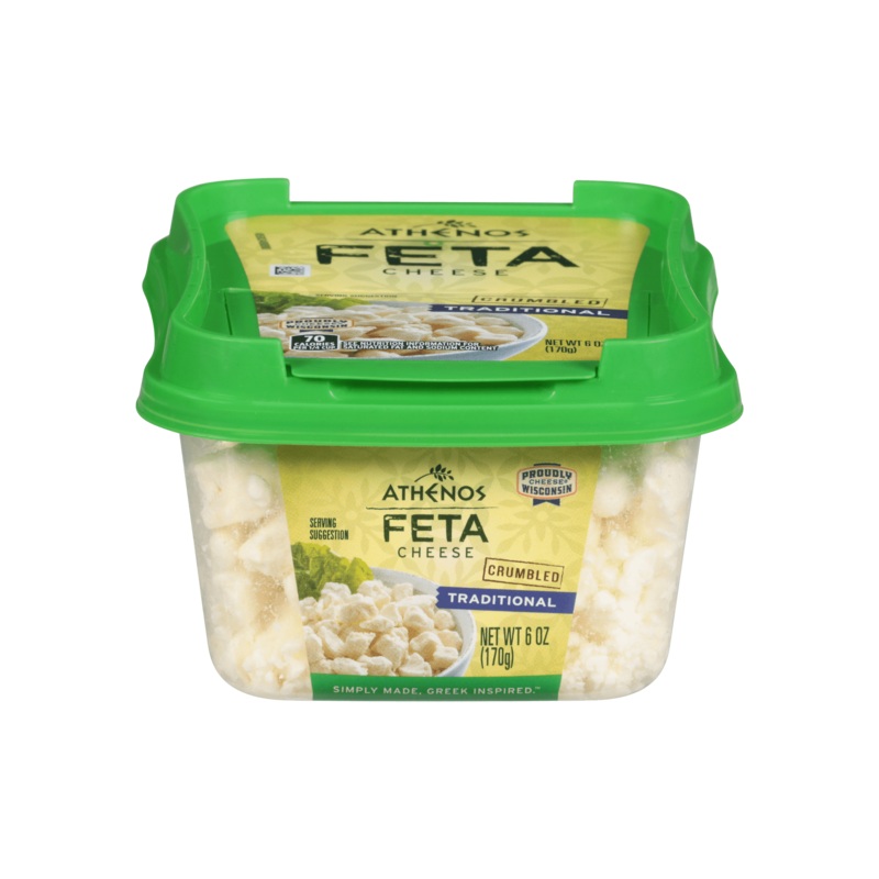 ATHENOS Traditional Crumbled Feta Cheese