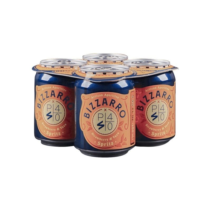 BIZZARRO Strawberry & Yuzu Spritz 4 Pack