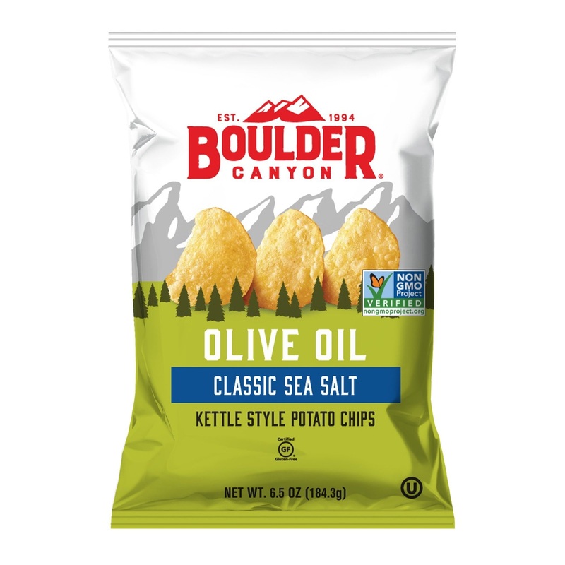 BOULDER CANYON Olive Oil & Classic Sea Salt