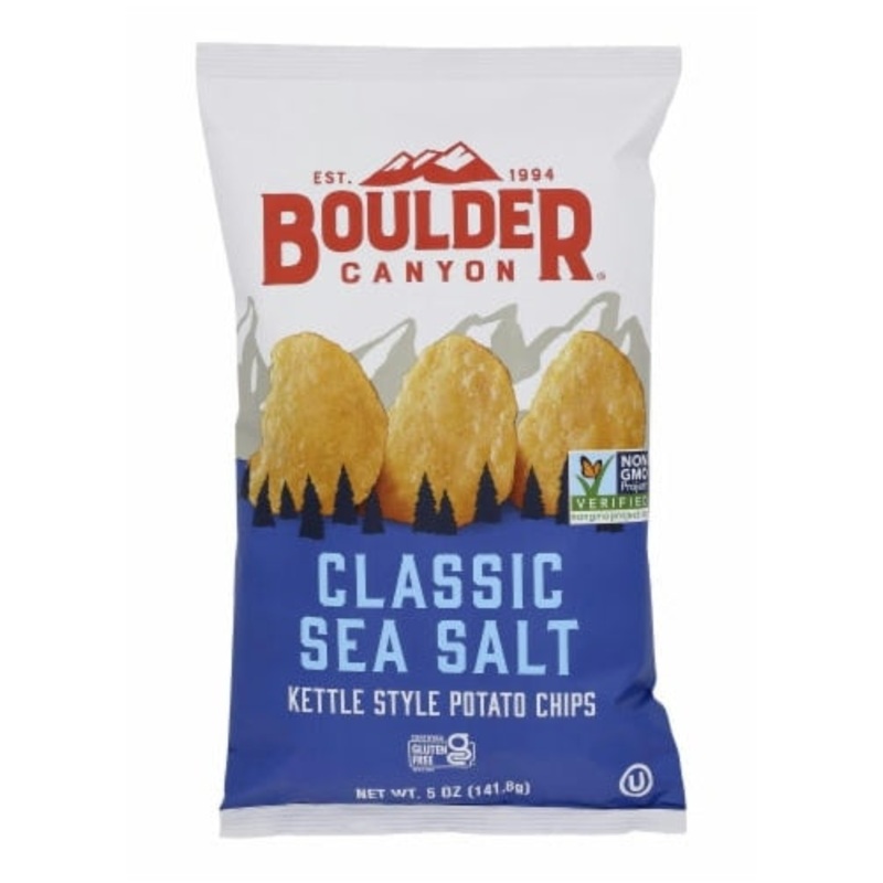 BOULDER CANYON Totally Natural Classic Sea Salt Chips