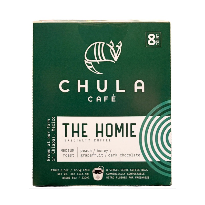 CHULA CAFE The Homie Immersion Brew Coffee Bags