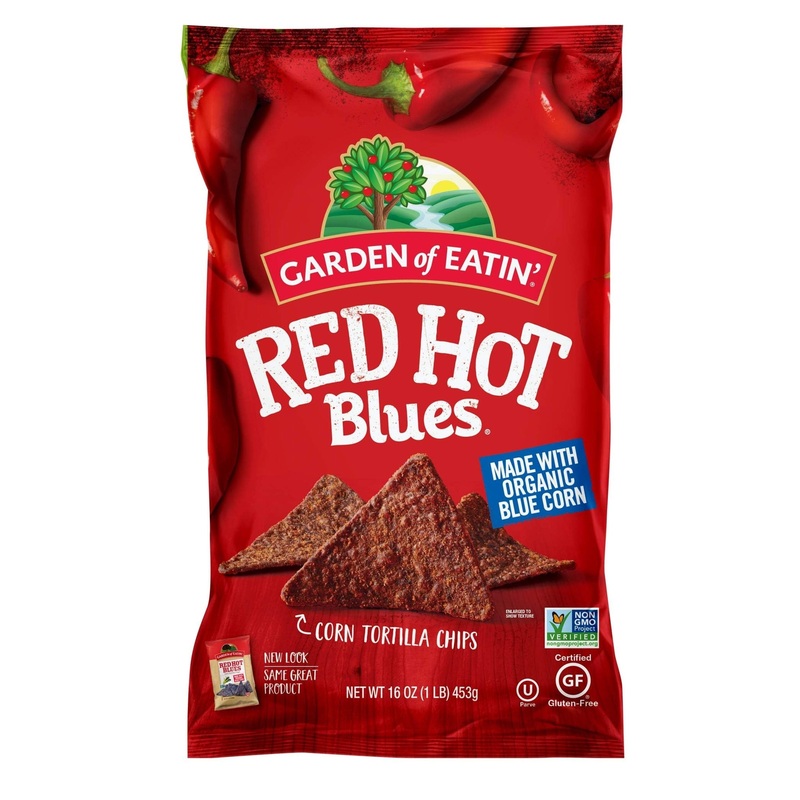 GARDEN OF EATIN Red Hot Blues Corn Tortilla Chips