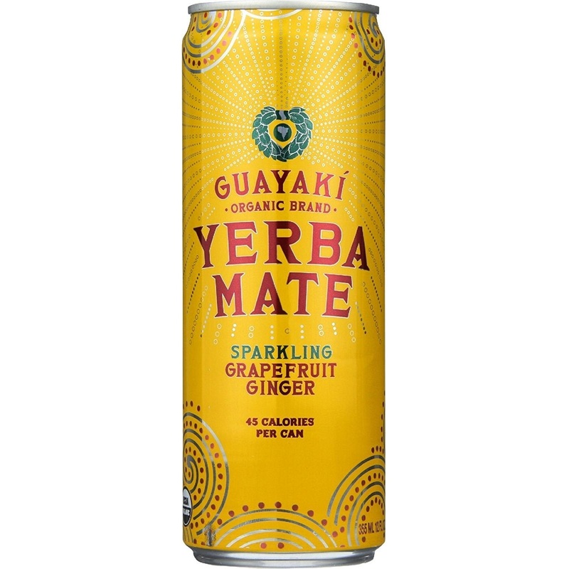 GUAYAKI Yerba Mate Sparkling Grapefruit Ginger 12oz