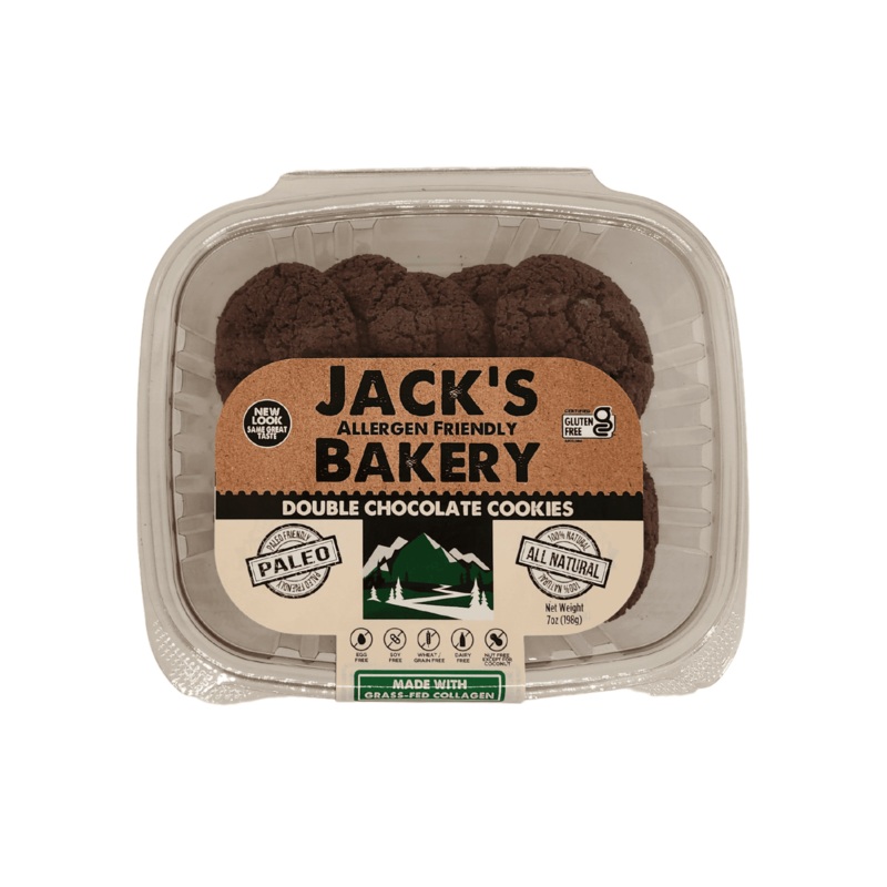 JACK'S BAKERY Double Chocolate Paleo Cookies