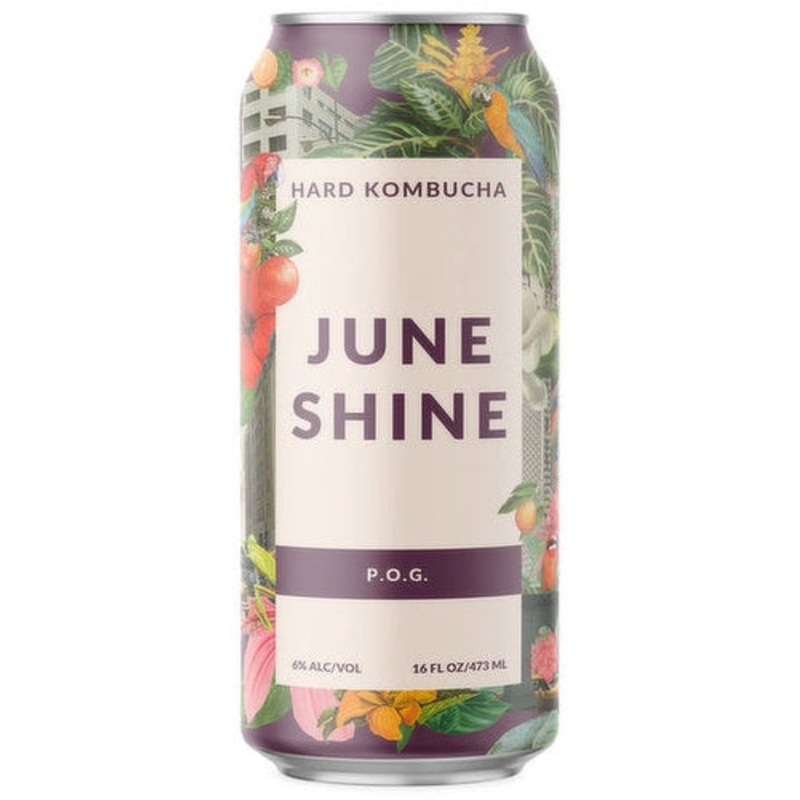 JUNESHINE Hard Kombucha P.O.G. 16oz