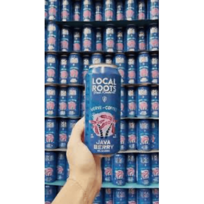 LOCAL ROOTS Verve Coffee Java Berry Hard Kombucha