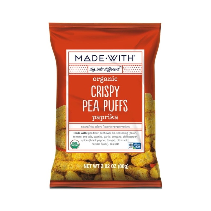 MADE WITH Paprika Flavored Crispy Pea Puffs