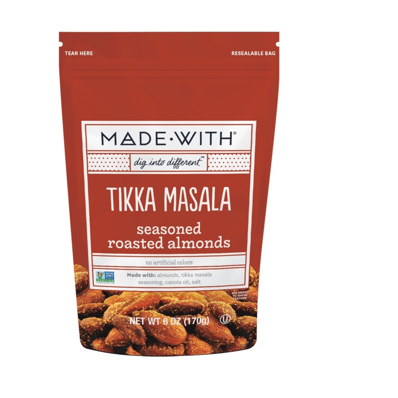 MADE WITH Tikka Masala Seasoned Roasted Almonds