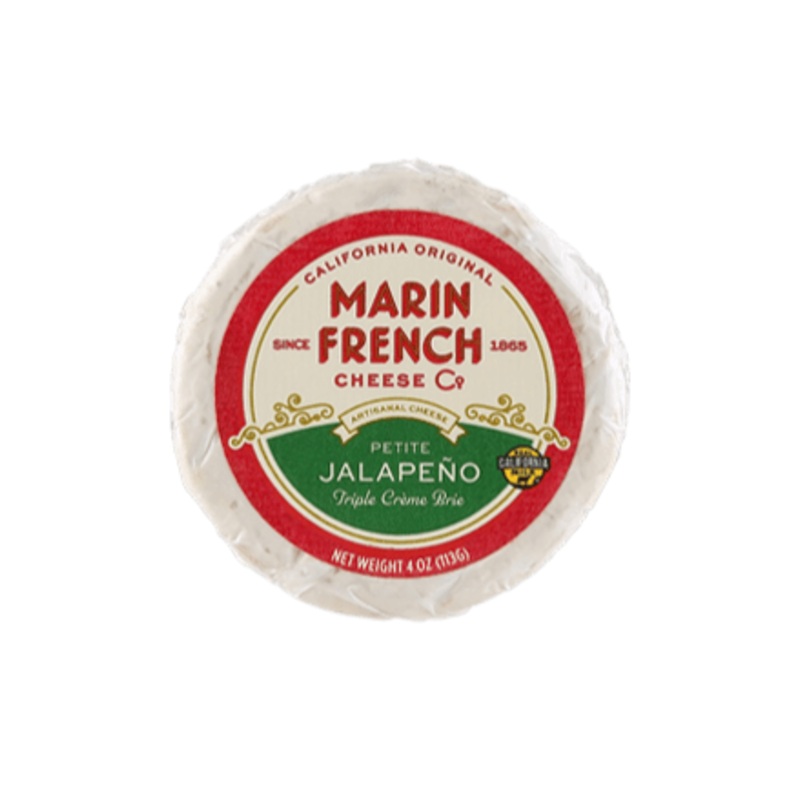 MARIN FRENCH CHEESE Petite Jalapeo Triple Cream Brie Cheese