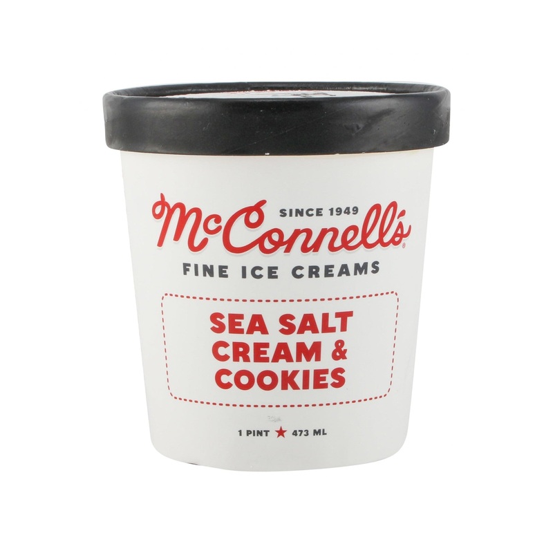 MCCONNELL'S Sea Salt Cream & Cookies Ice Cream