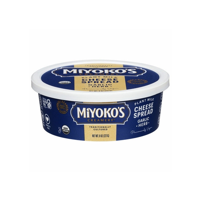 MIYOKO'S CREAMERY Garlic & Herb Cheese Spread