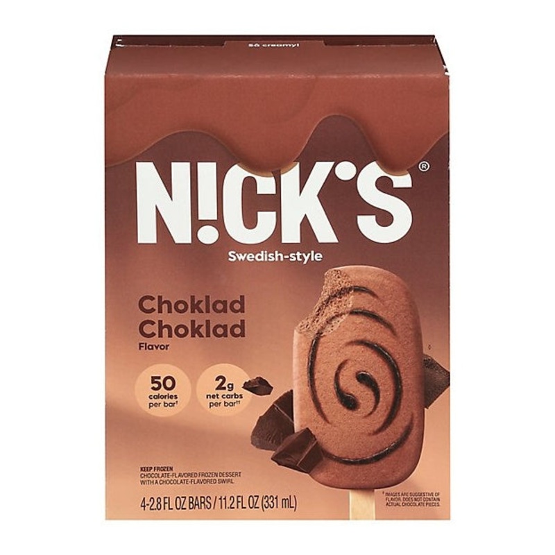NICK'S Swedish Choklad Choklad Popsicles
