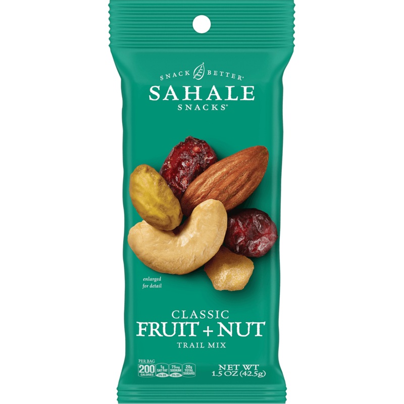 SAHALE SNACKS Classic Fruit and Nut Trail Mix 1.5oz