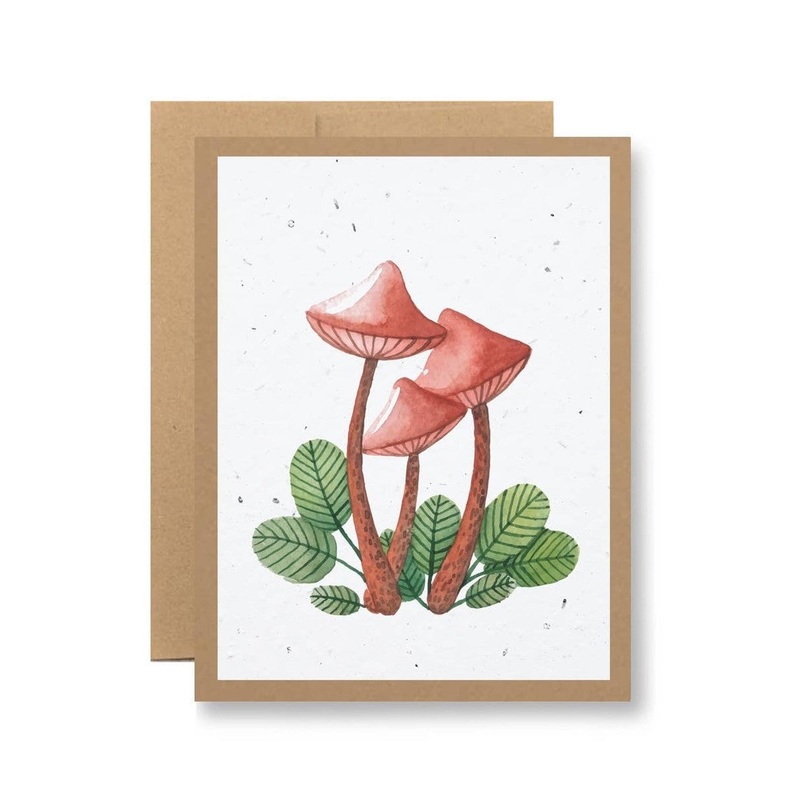 SEEDY CARDS Red Mushroom Card