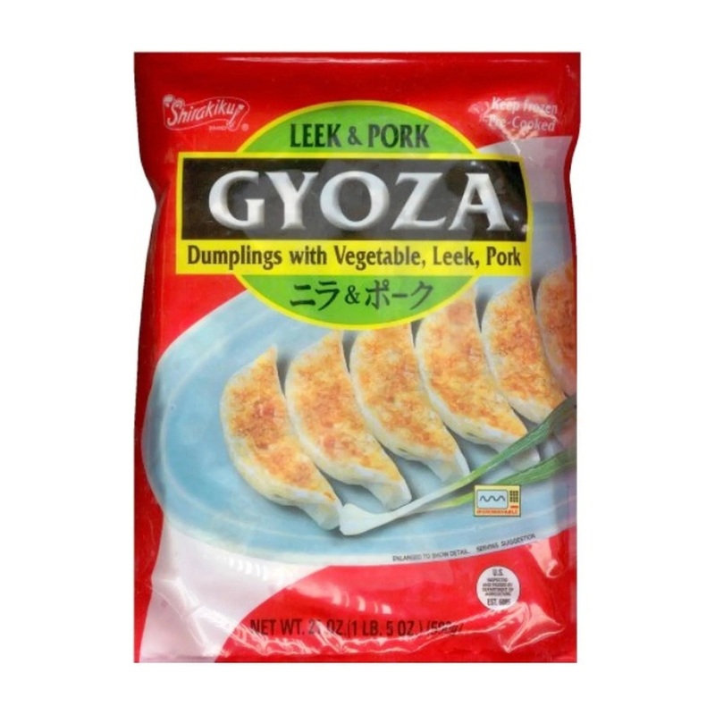 SHIRAKIKU Gyoza Dumplings With Leek & Pork