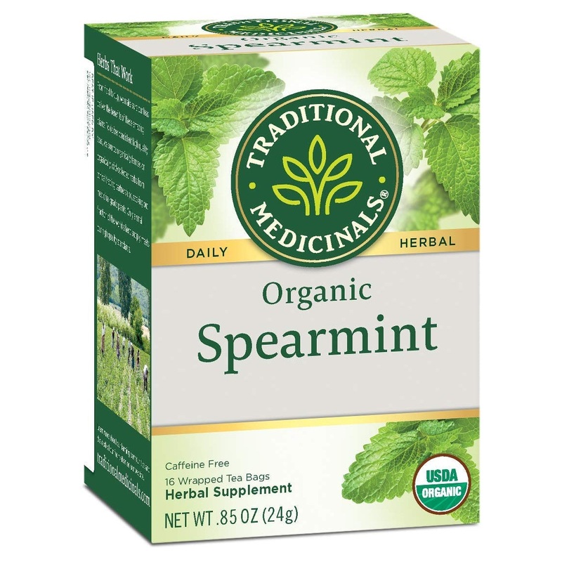 TRADITIONAL MEDICINALS Organic Spearmint Tea
