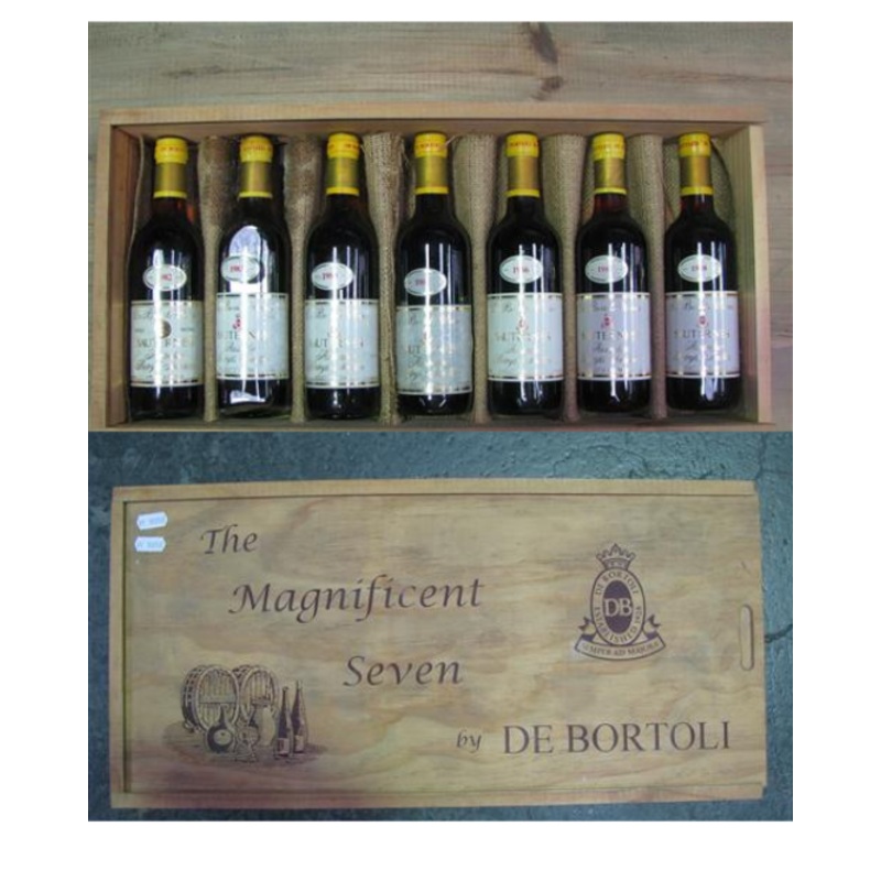 De Bortoli Noble One Botrytis Semillon Magnificent 7 Half Bottles Set 1982-1988 (Missing 1983)